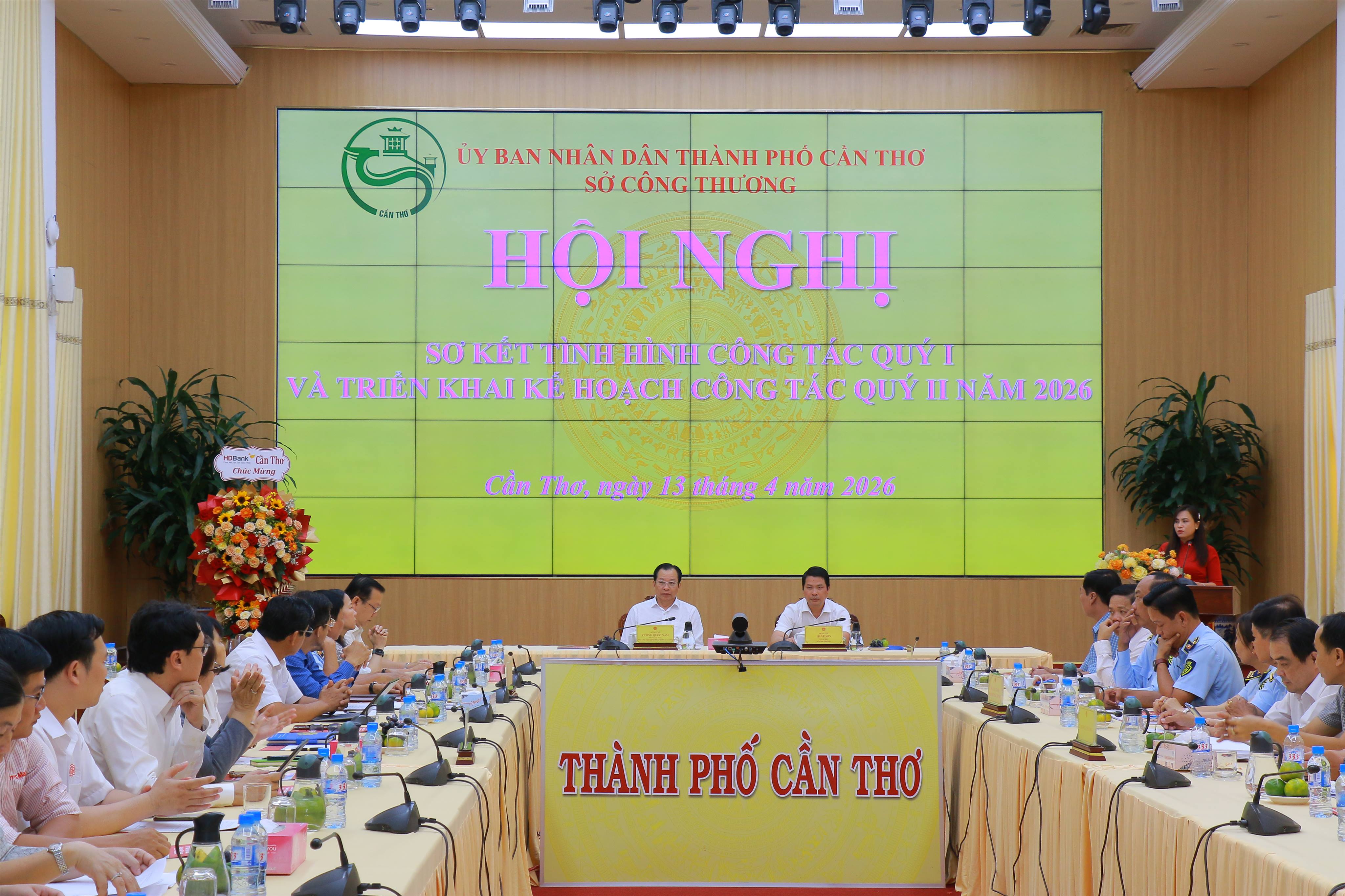 Ngành Công Thương đánh giá công tác quý I và triển khai nhiệm vụ quý II/2026
